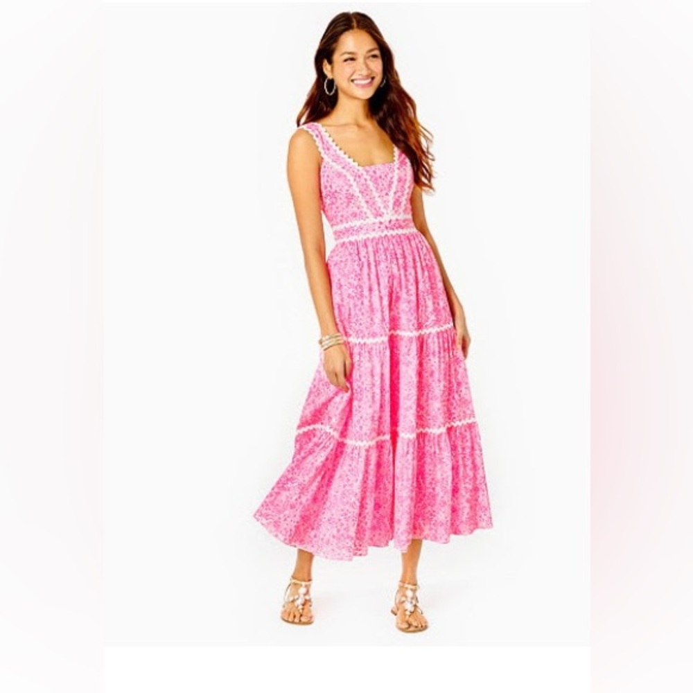 NIB Lilly Pulitzer Pollie Midi Dress